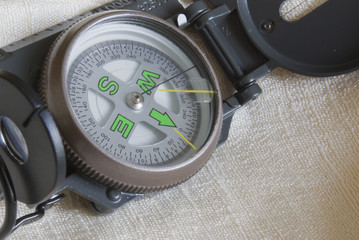 a compass