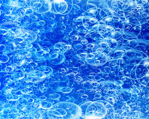 Poster - water bubbles