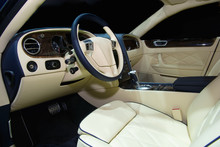 Interior Of A Luxury Car