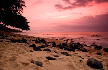 Canvas Print - Equator Beach