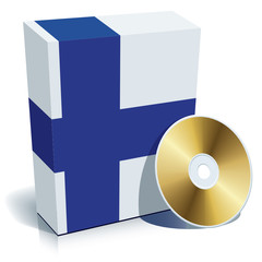 Poster - Finnish software box and CD