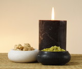 wellness & spa decoration - bath salt