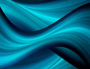 Wall Mural - abstract waves