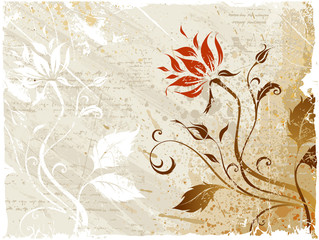 Sticker - Flower RR background