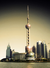 Wall Mural - Shanghai (China) - Pudong Skyline