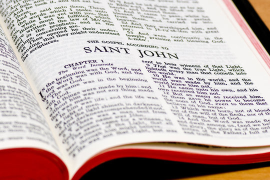Bible Page - Saint John