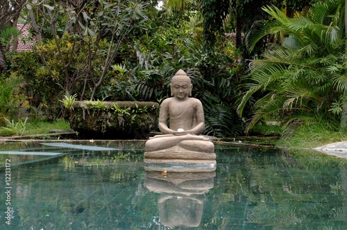 Obraz w ramie bouddha à Bali