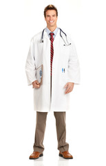 Wall Mural - Smiling medical doctor