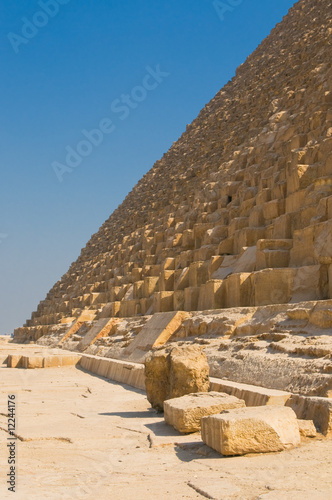 Obraz w ramie Pyramids of Giza, Cairo