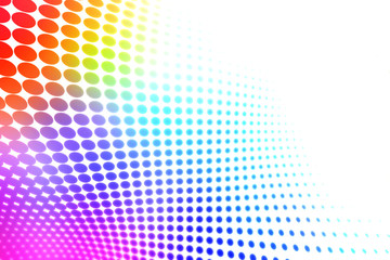 colorful halftone
