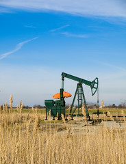 Wall Mural - Oil ,Pump jack