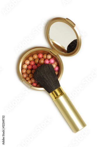 Fotografie, Obraz A powder box make up talcum powder for woman