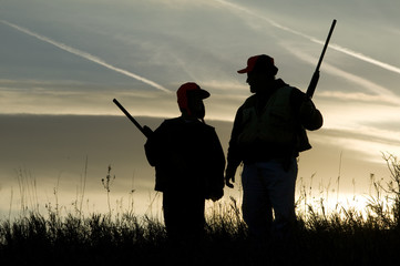 hunting silhouette