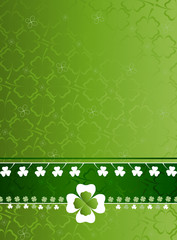 Wall Mural - clover pattern