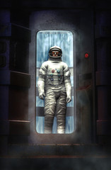 Wall Mural - astronaut