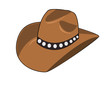 Illustration of a cowboy hat