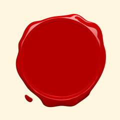 Blank wax seal