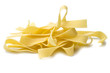 fettuccine pasta isolated