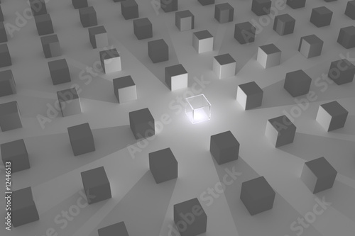 3D generated image. Illustrates concepts of leadership.
