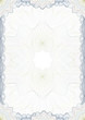 Classic guilloche border for diploma or certificate