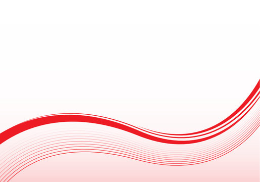 Hintergrund mit roten Wellen
