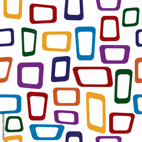 Wektor: Retro seamless squares Retro seamless squares