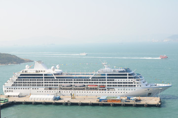 luxury cruise ship