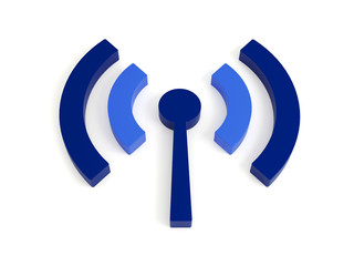 Isolated wi fi (wireless) icon