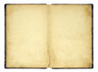 © Jakub Krechowicz - Open old blank book isolated on white