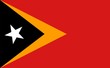 Democratic Republic of Timor-Leste flag.