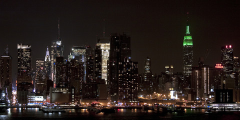 Wall Mural - Night Time in the City