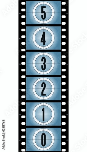 Film Strip (Countdown) Stock Illustration | Adobe Stock