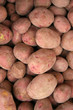 patatas en el mercado