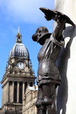 Leeds Statue near city hall