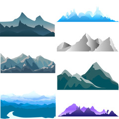 Wall Mural - mountain vector