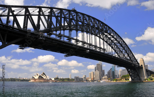 Obraz na płótnie Sydney schronienia most w Sydney, Australia.