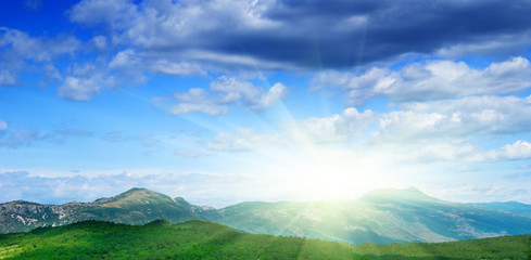 Wall Mural - mountains