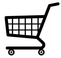 Shopping cart icon (Vector)