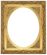 Antique Gold Picture Frame