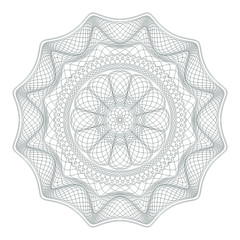 Wall Mural - Rosette vector