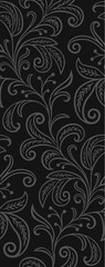 seamless floral web background
