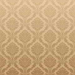 Wall Mural - Seamless Damask Wallpaper