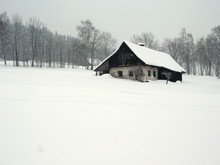 Chalet In Winter