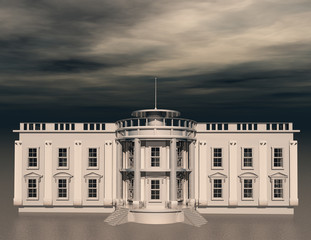 Wall Mural - whitehouse