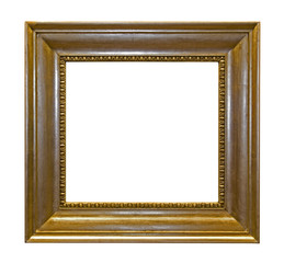 Wall Mural - Antique picture frame with clipping path