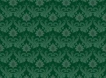 Emerald Green Renaissance Background