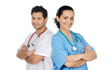 Fototapeta  - Couple of doctors