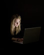 © gemenacom - girl infront of a computer