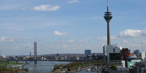 Wall Mural - Düsseldorf am Rhein