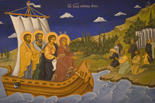 Icon Paintings In Monastery Interior